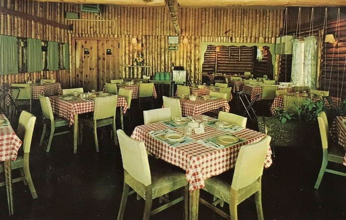 George Meyers Eating House - Old Postcard Photo (newer photo)